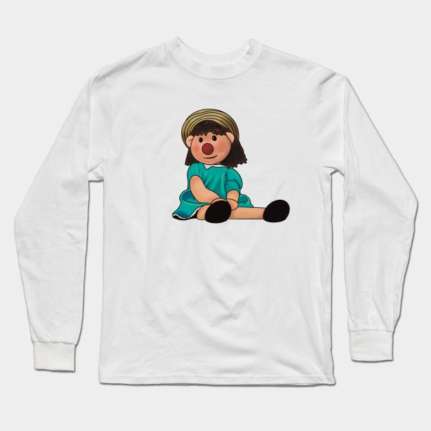 Molly the Dolly - The Big Comfy Couch Long Sleeve T-Shirt by daniasdesigns